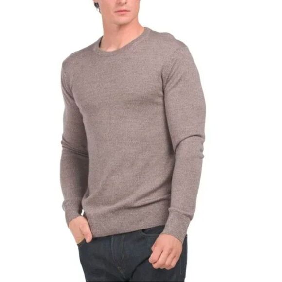 Sz XL Bonobos Brown Merino Wool Pullover Sweater NWOT $97 MSRP - Picture 1 of 8